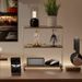 Storage Bookshelf Desktop Desk Multi-layer Hole Rack Shelf Heightening Camping Retro Home Long Strip_maomaolike.com