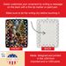 Bullmastiff And Santa Claus Porcelain Ornament Christmas Tree Hanging Decorations For Home Christmas Holiday, Rectangle, Gift, Multicolor_maomaolike.com