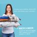 5 Pack Vacuum Space Saver Bags Compression For Comforters Blankets Bedding Organizer Clothes Travel Storage_maomaolike.com