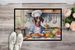 German Shorthaired Pointer The Chef Doormat Front Door Mat Indoor Outdoor Rugs For Entryway, Non Slip Washable Low Pile, 24H X 36W_maomaolike.com