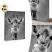 Funny Giraffe Painting Poster, Monochrome Whimsical Giraffe With Toilet Roll Poster, Playful Humorous Wall Decor Ideal For Bathroom, Living Room_maomaolike.com