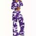 Women's Clothing fashion camouflage print casual sexy short tops casual pants suits _maomaolike.com