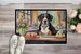 Decorating Easter Greater Swiss Mountain Dog Doormat Front Door Mat Indoor Outdoor Rugs For Entryway, Non Slip Washable Low Pile, 24H X 36W_maomaolike.com