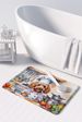 Cockapoo The Chef Memory Foam Kitchen Mat Machine Washable Anti-Fatigue Mat Cushion Comfort Bath Mat Or Kitchen Rug_maomaolike.com