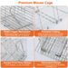 Foldable Rat Trap Cage Humane Live Rodent Trap Cage Galvanized Iron Mice Mouse Control Bait Catch With Detachable L Shaped Rod_maomaolike.com