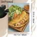 Vietnamese Shrimp Crepe Painting Poster, Vibrant Realistic Oil Painting Style Poster, Detailed Savory Food Artwork Ideal For Restaurant, Kitchen_maomaolike.com