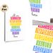 Welcoming Inclusive Slogan Painting Poster, Vibrant Color-block Typographic Poster, Warm Accepting Message, Ideal For Office, Living Room And Shared_maomaolike.com