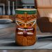 Large Tiki Statue, Outdoor Tiki Hawaii Side Table, Tiki Bar Decor, Tiki Table For Backyard Pool Indoor Bedroom Nightstand, Tiki Party Decor_maomaolike.com