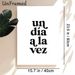 Spanish Inspirational Quote Painting Poster, Minimalist Black & White Classic Typographic Poster, Uplifting Gentle Reminder Ideal For Home, Office_maomaolike.com