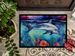 Dolphin Doormat Front Door Mat Indoor Outdoor Rugs For Entryway, Non Slip Washable Low Pile, 24H X 36W_maomaolike.com