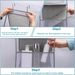 1pc 4 /6Layer Over The Door Organizer Cosmetics Wall Hanging Storage Organizerfor Nursery Bathroom Closet Bedroom Dorm_maomaolike.com