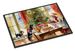 Schnauzer Christmas Cookies Doormat Front Door Mat Indoor Outdoor Rugs For Entryway, Non Slip Washable Low Pile, 24H X 36W_maomaolike.com