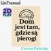 Pierogi Themed Painting Poster, Minimalist Cute Cartoon Pierogi Graphic Poster, Warm Home-themed Quote Decor Ideal For Kitchen And Dining Room_maomaolike.com