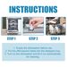 OUHOE Dishwasher Dirt Remover Sheet, Clean Heavy Oil And Water Stains Odor Kitchen And Bath Home Dishwasher Cleaning Sheet_maomaolike.com