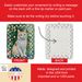 Turkish Van Cat By The Christmas Tree Porcelain Ornament Christmas Tree Hanging Decorations For Home Christmas Holiday, Rectangle, Gift, Multicolor_maomaolike.com