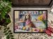 Decorating Easter Saluki Doormat Front Door Mat Indoor Outdoor Rugs For Entryway, Non Slip Washable Low Pile, 24H X 36W_maomaolike.com