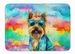 Cairn Terrier Hippie Dawg Memory Foam Kitchen Mat Machine Washable Anti-Fatigue Mat Cushion Comfort Bath Mat Or Kitchen Rug_maomaolike.com