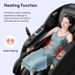 Massage Chair Full Body, Zero Gravity SL-Track Shiatsu Massage Recliner Chair With Body Scan, Airbags, Foot Rollers, Deep Yoga Stretch, Heating (Black)_maomaolike.com
