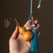 Natural Genuine Pendant For Doorway, Living Room, Door-to-Door, Bathroom, Indoor Open And Closed Mouth Gourd Ornament_maomaolike.com