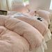 Wholesale INS French Retro Pastoral Style Soft Three-Layer Gauze 4-Piece Ruffled Pure Cotton Floral Four-Piece Set_maomaolike.com