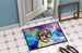 Pug Hippie Dawg Doormat Front Door Mat Indoor Outdoor Rugs For Entryway, Non Slip Washable Low Pile, 24H X 36W_maomaolike.com
