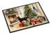 Black And Tan Coonhound Cozy Christmas Doormat Front Door Mat Indoor Outdoor Rugs For Entryway, Non Slip Washable Low Pile, 24H X 36W_maomaolike.com