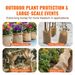 VEVOR Burlap Fabric Roll Burlap Tree Wrap 40 In X 300 Ft For Crafts & Plants_maomaolike.com