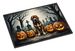 Bloodhound Spooky Halloween Doormat Front Door Mat Indoor Outdoor Rugs For Entryway, Non Slip Washable Low Pile, 24H X 36W_maomaolike.com
