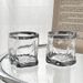 Thickened Whiskey Set Wine Glass Ins Transparent Twist Cup Drinking Water Household High Aesthetic_maomaolike.com
