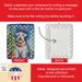 Sealyham Terrier Christmas Reindeer Porcelain Ornament Christmas Tree Hanging Decorations For Home Christmas Holiday, Rectangle, Gift, Multicolor_maomaolike.com