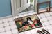 Bernese Mountain Dog Cozy Christmas Doormat Front Door Mat Indoor Outdoor Rugs For Entryway, Non Slip Washable Low Pile, 24H X 36W_maomaolike.com
