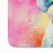 Bichon Frise Hippie Dawg Memory Foam Kitchen Mat Machine Washable Anti-Fatigue Mat Cushion Comfort Bath Mat Or Kitchen Rug_maomaolike.com