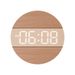 Round Minimalist Living Room Personality Creative Decorative Wall Cream Style Home Hanging Clock G218B_maomaolike.com
