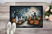 Ghosts Spooky Halloween Doormat Front Door Mat Indoor Outdoor Rugs For Entryway, Non Slip Washable Low Pile, 24H X 36W_maomaolike.com