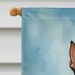 Miniature Pinscher Happy Birthday House Flag Large Porch Sleeve Pole Decorative Outside Yard Banner Artwork Wall Hanging, Polyester, House Size, Multicolor_maomaolike.com
