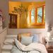 Internet Celebrity Background Window Ins Style Hanging Bedroom Cloth Dormitory Bedside Decoration Room Wall Simple Canvas_maomaolike.com