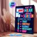 Digital Etiquette Painting Poster, Vibrant Neon-style Text & Device Graphic Poster, Encourages Respectful Online Posting, Ideal For Office, Study Area_maomaolike.com