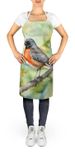 Connecticut American Robin Apron Cooking Kitchen Server Baking Crafts Gardening For Adult Women Men, Unisex, Large, Multicolor_maomaolike.com