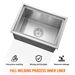 VEVOR Drop In Ice Chest, 20"L X 14"W X 12"H Stainless Steel Ice Cooler, Commercial Ice Bin With Cover, 40 Qt Outdoor Kitchen Ice Bar, Drain-pipe And Drain Plug Included, For Cold Wine Beer_maomaolike.com