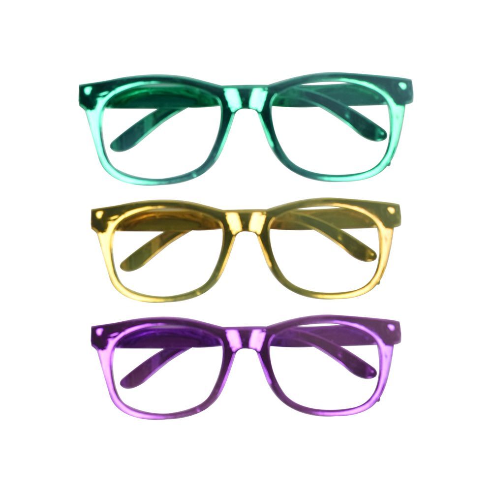 36 Pairs Of Plastic Shutter Glasses Shades Sunglasses Eyewear Party Props Assorted Colors 6.5*14.5cm_maomaolike.com