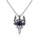 1 Gothic Water Diamond Long Men's Dominant Retro Dragon Necklace_maomaolike.com