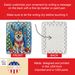 Akita Christmas Reindeer Porcelain Ornament Christmas Tree Hanging Decorations For Home Christmas Holiday, Rectangle, Gift, Multicolor_maomaolike.com