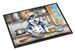 Siberian Husky The Chef Doormat Front Door Mat Indoor Outdoor Rugs For Entryway, Non Slip Washable Low Pile, 24H X 36W_maomaolike.com