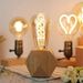 Minimalist Wooden Table Lamp, E27 EU Plug Lampu Meja Kayu Simple Design Soft Warm Lighting Bedroom Living Room Side Table Decor Lamp_maomaolike.com