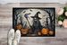 Witch Spooky Halloween Doormat Front Door Mat Indoor Outdoor Rugs For Entryway, Non Slip Washable Low Pile, 24H X 36W_maomaolike.com