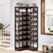 Corner Shoe Rack, Freestanding Shoe Storage Shelf_maomaolike.com