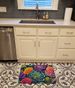 Ornamental Kale In Color Memory Foam Kitchen Mat Machine Washable Anti-Fatigue Mat Cushion Comfort Bath Mat Or Kitchen Rug_maomaolike.com