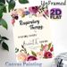Respiratory Therapy Painting Poster, Soft-toned Watercolor Floral Poster, Inspirational "Making Every Breath Count" Design, Ideal For Clinic, Office_maomaolike.com