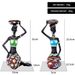Black Holder Two-Piece Set Resin Crafts Home Living Room Candle Display Decoration Ornament_maomaolike.com