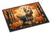Silky Terrier Fall Doormat Front Door Mat Indoor Outdoor Rugs For Entryway, Non Slip Washable Low Pile, 24H X 36W_maomaolike.com